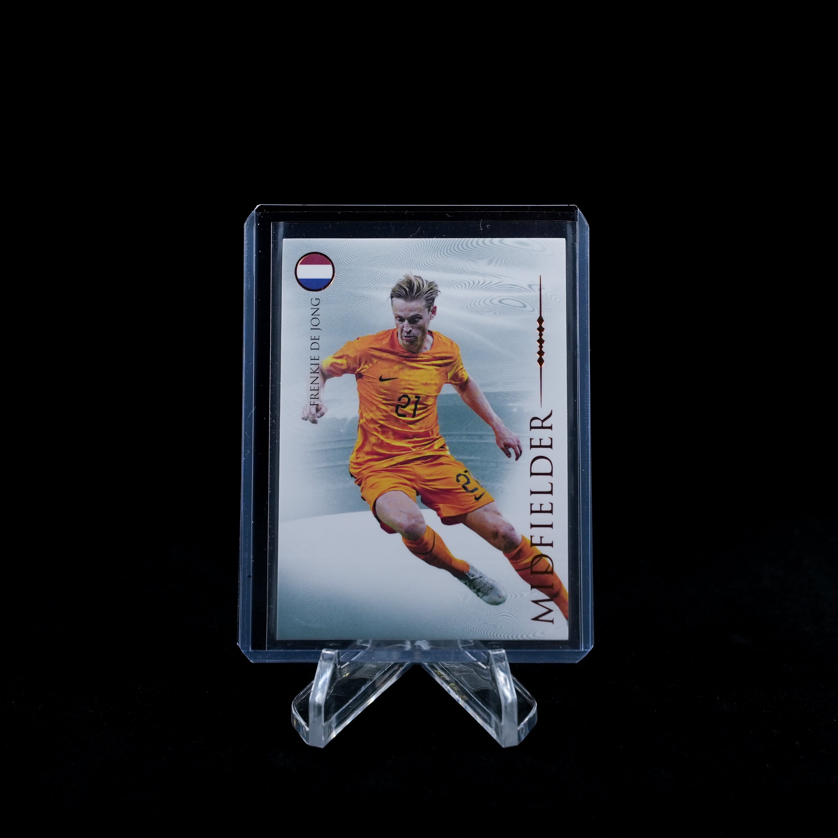 2024 Futera Unique Nostalgia Soccer Hobby-Frankie De jong